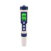 5 In1 PH Meter Meter PPM Test Water Quality Aquarium Test Test Temperature Measurement Digital PH Meter pH Meter with Backlight EC/TDS/Salinity/degree