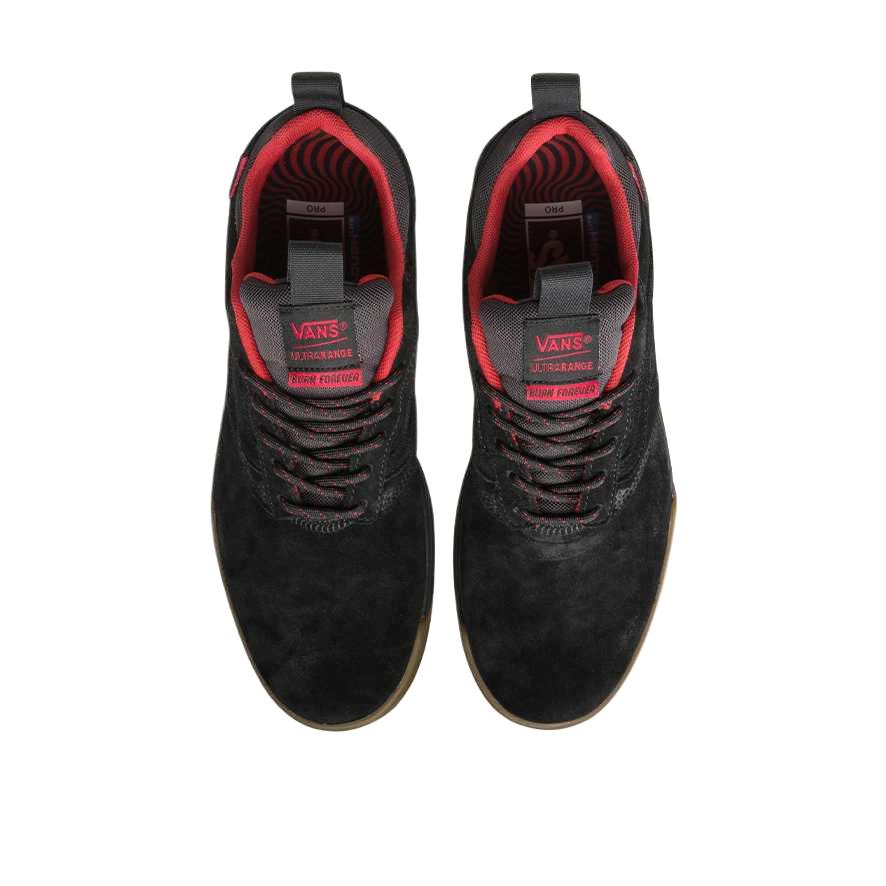 Vans УльтраРейндж Про Колеса Spitfire Черный Красный Каучук Унисекс VN0A3DOSQOM