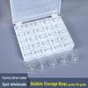 Universal Transparent Sewing Machine Bobbin Storage Box Set
