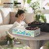 Hyundai Rotating Vinyl Record Ambient Light Bluetooth Speaker