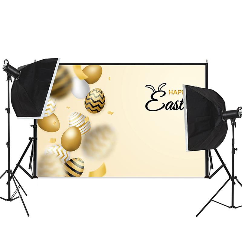 Пасхальная тема Фон Ткань Яйцо Кролик Фон Фотография Фотографическая вечеринка Декор Фон Фотостудия