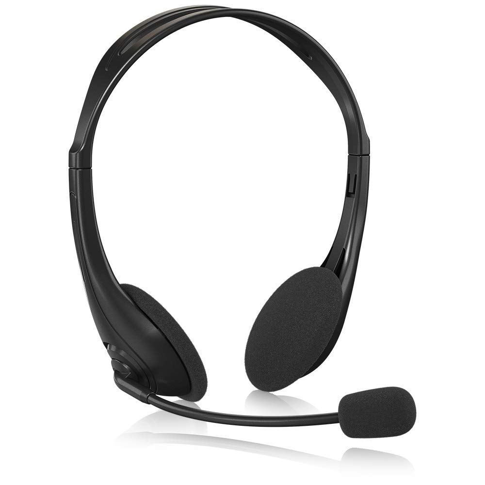 Behringer USB Headset Stereo Type Dynamic Driver Control HS20 Volume/mute