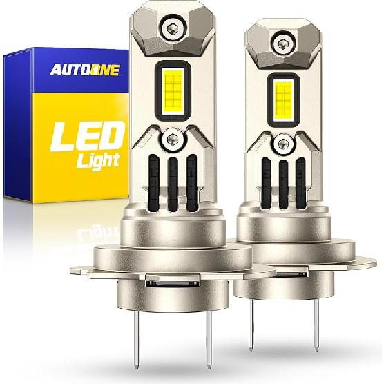 AUTOONE 9005 LED Bulb, 800% Brighter, 3 Min Quick Tall, 20 Years Lifespan, No Flicker, 99% Compatibility