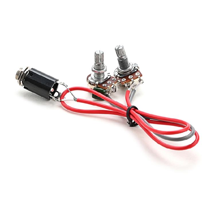 Prewired Electric Wiring Harness Kit 1 Tone 1 Volume&Jacks Guitar Wiring Harness