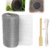 Stainless Steel Soft Rat Repellent Wire Mouse Bat Rat Wire Mesh for Vents and Rat and Pest and Snake Prevention Netting X Mesh, Control, Repellent,