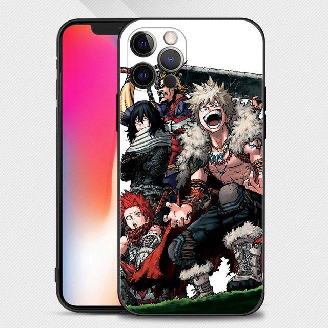 Чехол для телефона My Hero Academy для Iphone 14 13 12 11 Pro Max Mini Xs Max Xr X 7 8 Plus 6s, мягкий силиконовый чехол Fundas