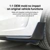 Heenvn For Tesla Model Y Juniper 2025 2026 2Pcs Body Kit Front Spoiler Lip Bumper Chin Diffuser ABS Car Exterior Accessories