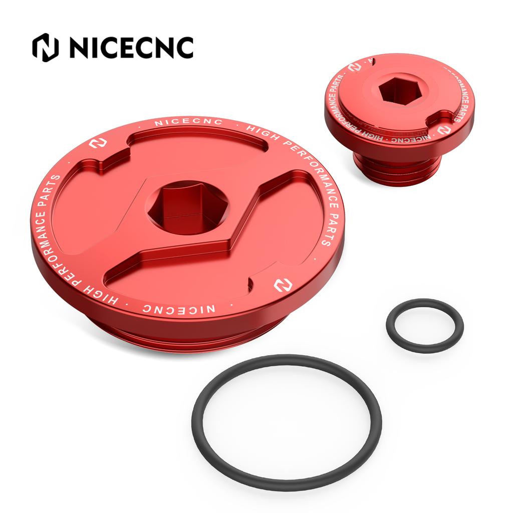 NICECNC For Yamaha Engine Raptor 700 2006-26 ENGINE Crankcase Plug Kit For Yamaha Raptor 700R YFZ450R Grizzly ATV Accessories