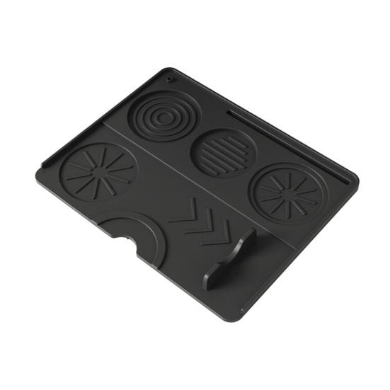 Espresso Tamping Mat Non-Slip Silicone Tamper Mat Heat Resistant Coffee Tamping Station for Home Baristas
