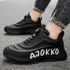 Designer Chunky Sneakers Men Running Shoes Casual Breathable Increased Internal Thick Platform Shoes Turn Buckle Black