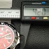 МУЖСКИЕ ВОССТАНОВЛЕННЫЕ SEIKO 5 JAPAN 6309A АВТОМАТИЧЕСКИЕ НАРУЧНЫЕ ЧАСЫ С КРАСНЫМ ЦИФЕРБЛАТОМ a426508-2