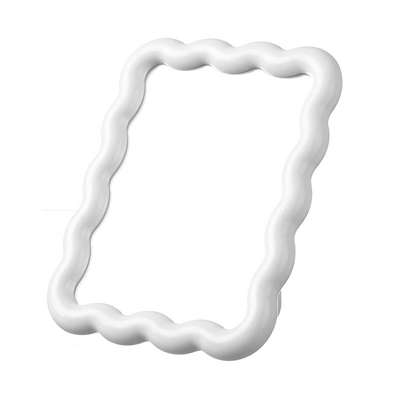 Гофрированные Неправильной Формы Зеркала для Макияжа Настольное Зеркало для Макияжа Зеркало для Макияжа Эстетический Декор Комнаты Женские Принадлежности для Макияжа