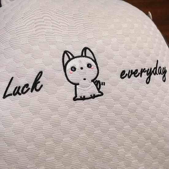 Подушка для чтения на кровати с поддержкой рук, мультяшный принт, съемная спинка, поддержка дивана, подушка, подушка