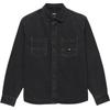 Stevens Denim Long Sleeve Woven Shirt Solid Comfortable Multi-Pocket Long Sleeve Shirt Men Shirts Black VN000HNTDAD