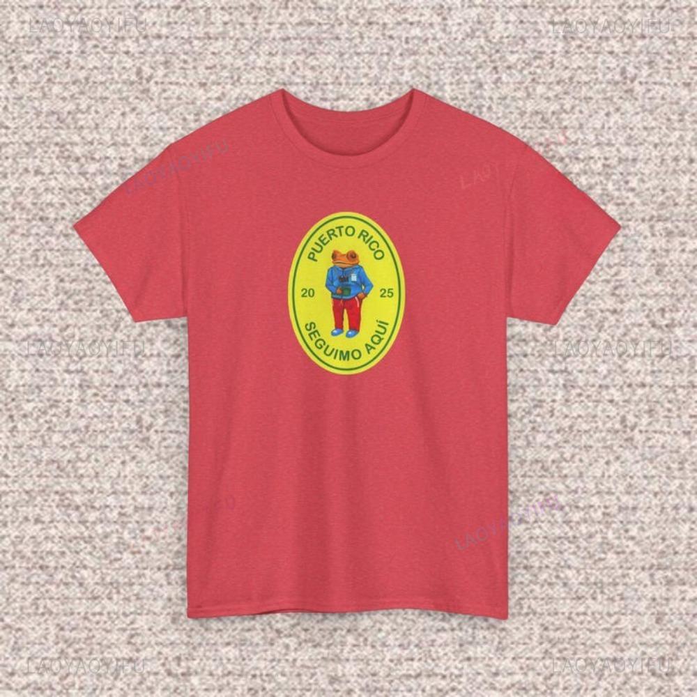 Bad Bunny Sapo Concho DeBÍ TiRAR MáS FOToS Tshirt Casual Fashion Loose Streetwear Cotton Tshirt Short Sleeve Y2k Man T Shirt