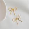 14K Gold Plated Colorfast Smooth Butterfly Bow Pendant Connector for DIY Jewelry