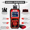 2026 KONNWEI KW850 Car OBD2 Diagnostic Tools Auto Scanner Engine System Check Live Data Clear Code Reader DTC Lookup Fault Code
