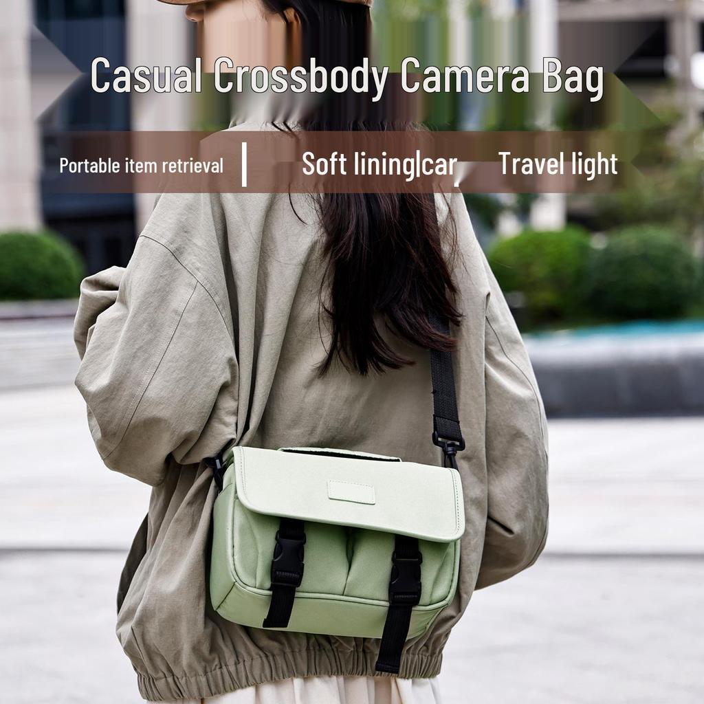 Водонепроницаемая портативная сумка для камеры для Canon, Sony, Fuji, Nikon зеркальных/беззеркальных камер - Одноплечевая сумка для фотосъемки