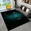 3D-музыка, музыкальная нота, фортепианное искусство, большой ковер, ковер для гостиной, спальни, дивана, коврик для двери, детский нескользящий напольный коврик