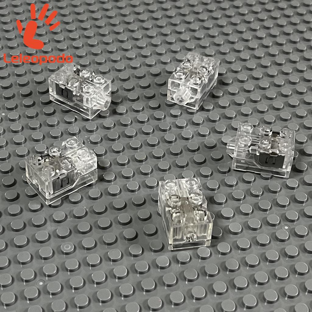 New 1/2/5Pcs Moc Colors 3X2 Dot Led Light With Battery Toys Accessories Light-Emitting Diy Compatible Building Blocks Kids