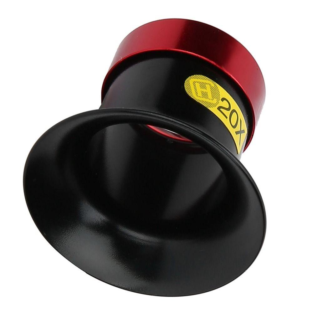 20X Magnification Magnifying Glass Loupe Lightweight Watchmaker Loupe Stamps Inspection