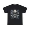 Унисекс Футболка для взрослых Тяжелый Металл Череп Готика Хоррор Призрачный Страшный Смерть Искусство Футболка