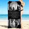 1 шт. Полотенце для пляжа Stranger Things Adventure Быстросохнущее Многоцелевое Для пляжа Бассейна Тренажерного зала Йоги Дома Путешествий Рождественский Хэллоуин Рождественский Подарок G1318