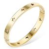 Hollow Star Bracelets & Bangles for Women Fashion Stainless Steel Sweet Romantic Bracelet Rose Gold Color Jewelry Gift