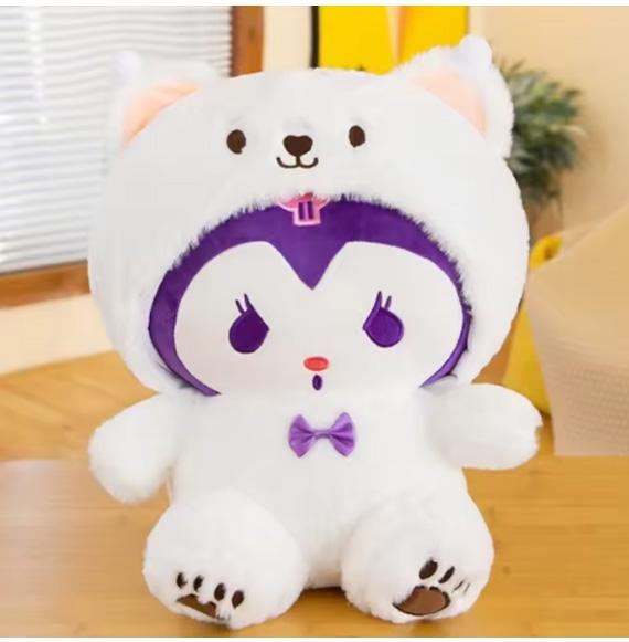 Плюшевые игрушки Sanrio Кавайные Sanrio Куроми Моя Мелоди Синнаморолл Плюшевые Игрушки Кукла Подушка Аниме Мультфильм Детские Подарки Украшение Комнаты Куклы.