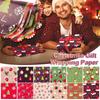 1 шт ( 70смX50см, 3,77 квадратных футов)Односторонняя рождественская упаковочная бумага, классические и другие узоры