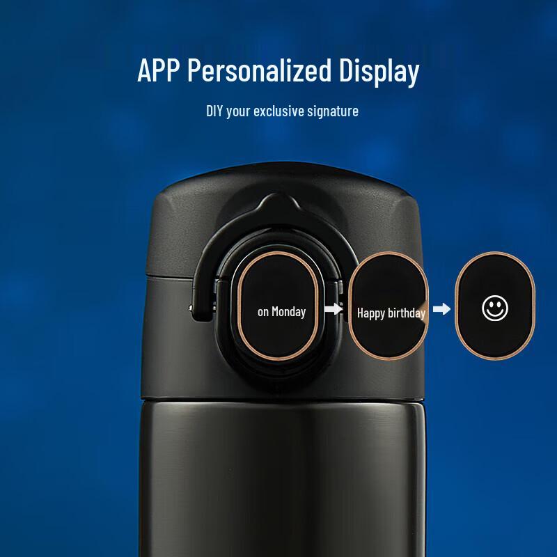 Thermos Умная цифровая дисплейная термобутылка из нержавеющей стали 316L