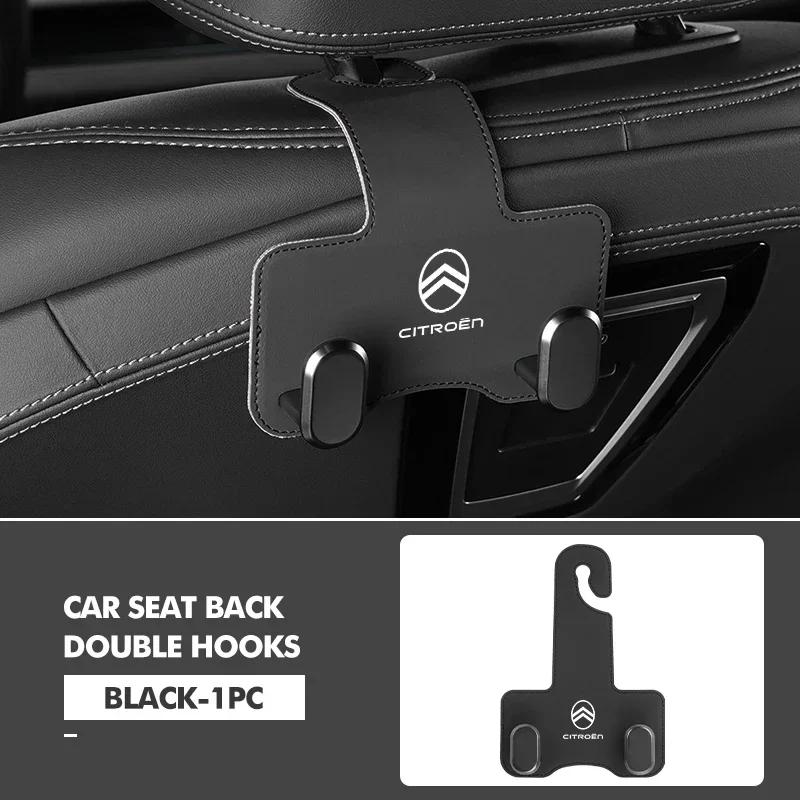 APS2 Car Back Headrest Hanger Hook Rear Seat Hanging Holder Organizer For Citroen Jumper Celysee Cactus Picasso Aircross Saxo Grand