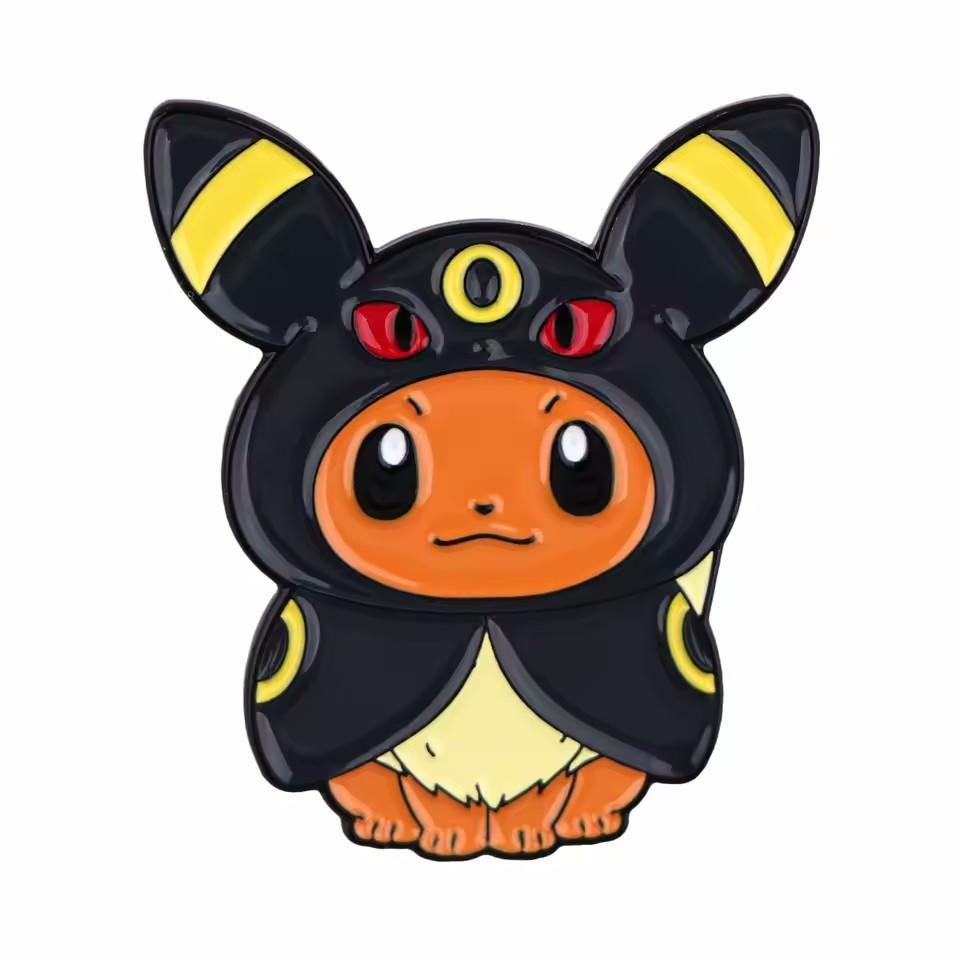 Pikachu Elf Enamel Pins Kawaii Character Brooch Clothing Backpack Lapel Badges Fashion Jewelry Accessories For Kids Gift