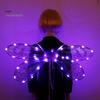 Fairy Wings Women Glowing Dragonfly Wing Costume Lightweight Breathable Dress-Up Accessories for Parties Cosplay Perform