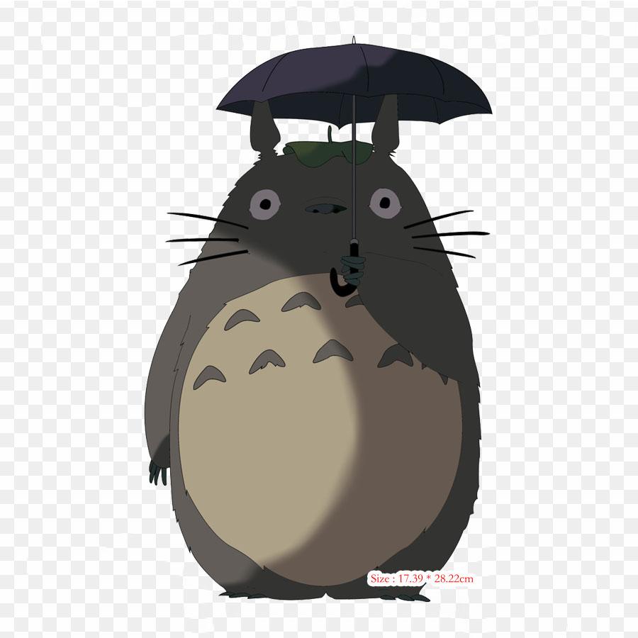 Totoro On A Branch Ghibli Museum Studio Ghibli Iron On Patches For Clothing Applique Stickers On Clothes Heat-Sensitive Custom Patch
