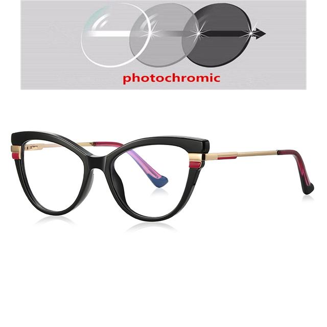 Очки для близорукости с фиолетовой оправой «кошачий глаз» для женщин, весенние шарниры, студенческие очки для близорукости от 0 до 0,5-0,75 до-6,0