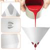 200Pcs Car Paint Spray Mesh Paper Filter Purifying Straining Funnel Disposable Paint Filter Conical Nylon Micron Paper Funnels