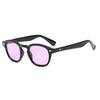 Fashion Round Sunglasses Clear Tinted Lens Brand Design Party Show Sun Glasses  Uv400