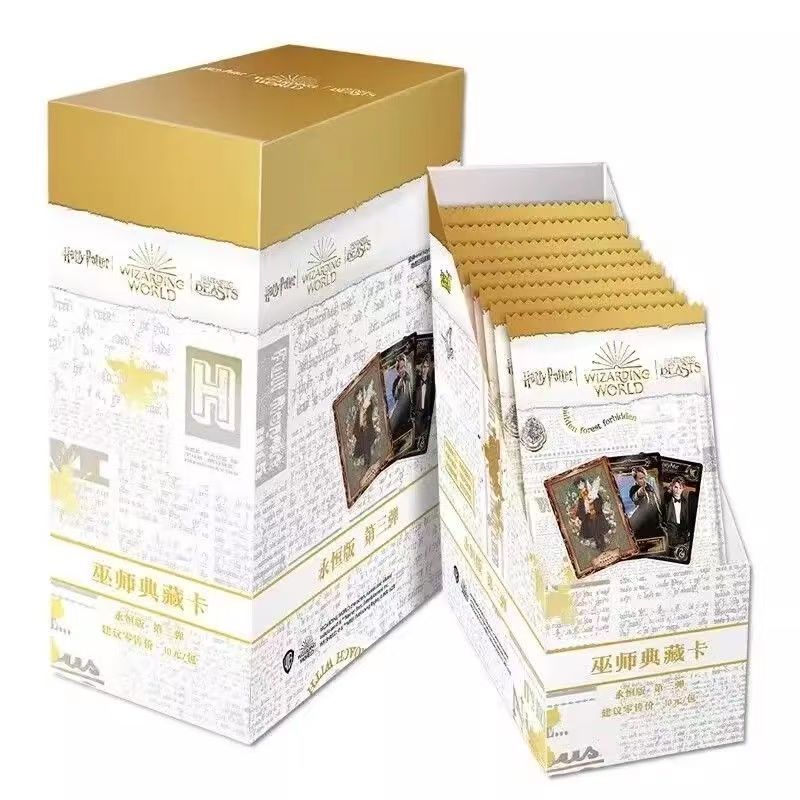New Harry Potter Wizarding Collector's Cards Starting Edition Anime Movie Commemorate Merchandise and Festival Gift