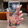 Casing For OPPO A96 CPH2333 Phone Case Soft Case New Design Aesthetic Luxury Fashion Butterfly Flowers Clear Silicone TPU Cover