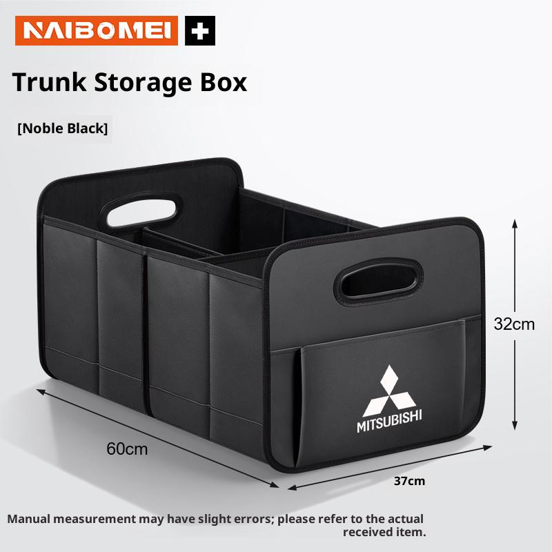 sdzh1 Car Trunk Foldable Large Capacity Storage Box For Mitsubishi Outlander Pajero Asx Lancer EX Evolution X L200 Ralliart Triton