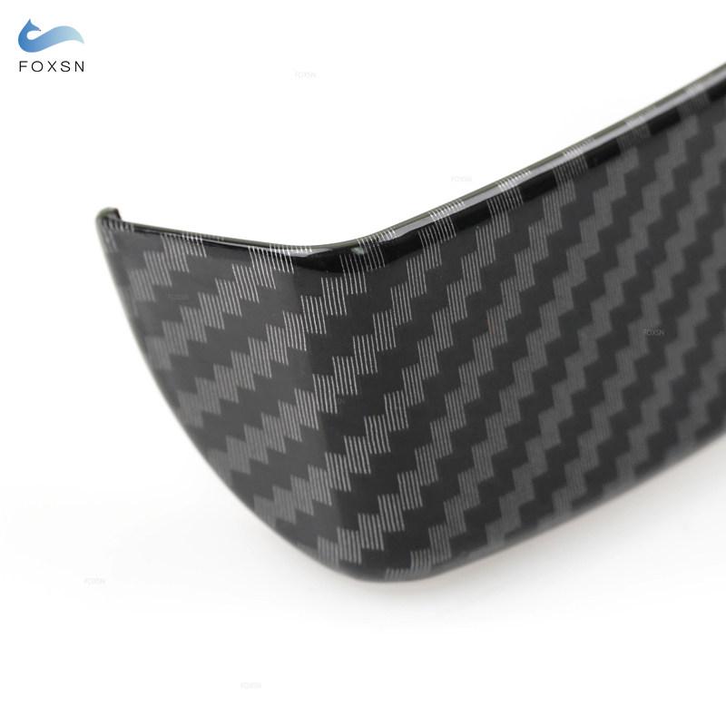 Углеродное волокно, автомобильные аксессуары, внутренняя отделка панели рулевого колеса, накладка для VW Golf 5 MK5 Passat B6 Jetta MK5