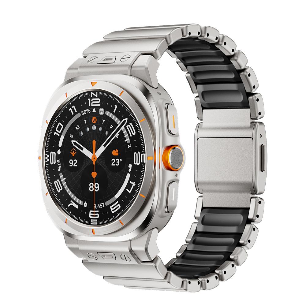 Титановый ремешок для Samsung Galaxy Watch Ultra Роскошный ремешок для часов Samsung Galaxy Watch Ultra 47 мм 2024 Магнитный браслет