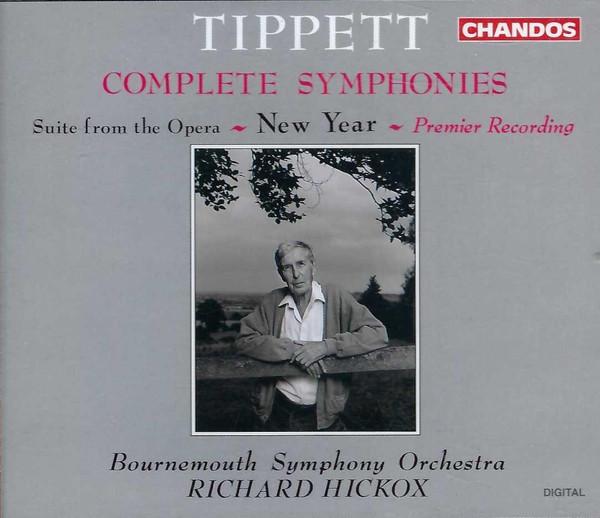 CD СЭР МАЙКЛ ТИППЕТТ - БОРНМУТСКИЙ С - Полные симфонии / Сюита из Не CHAN950002 Chandos 1995 UK Классика Б/У
