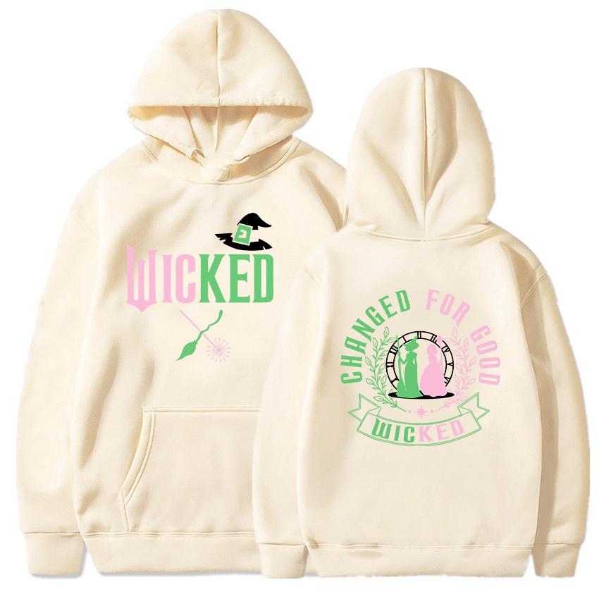 Хороший Злой Фэнтези Фильм Худи Выкройка 2025 Осень/Зима Женское Мужское Худи из Чистого Хлопка Молетом Повседневное Женское Худи