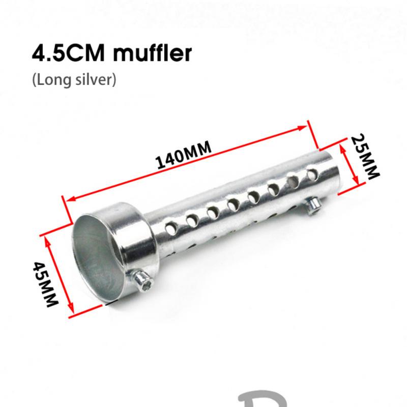 Motorcycle Exhaust Muffler DB Killer Silencer Iron Eliminator Sound Adjustable Universal Baffle Insert 35mm/42mm/45mm/48mm/60mm