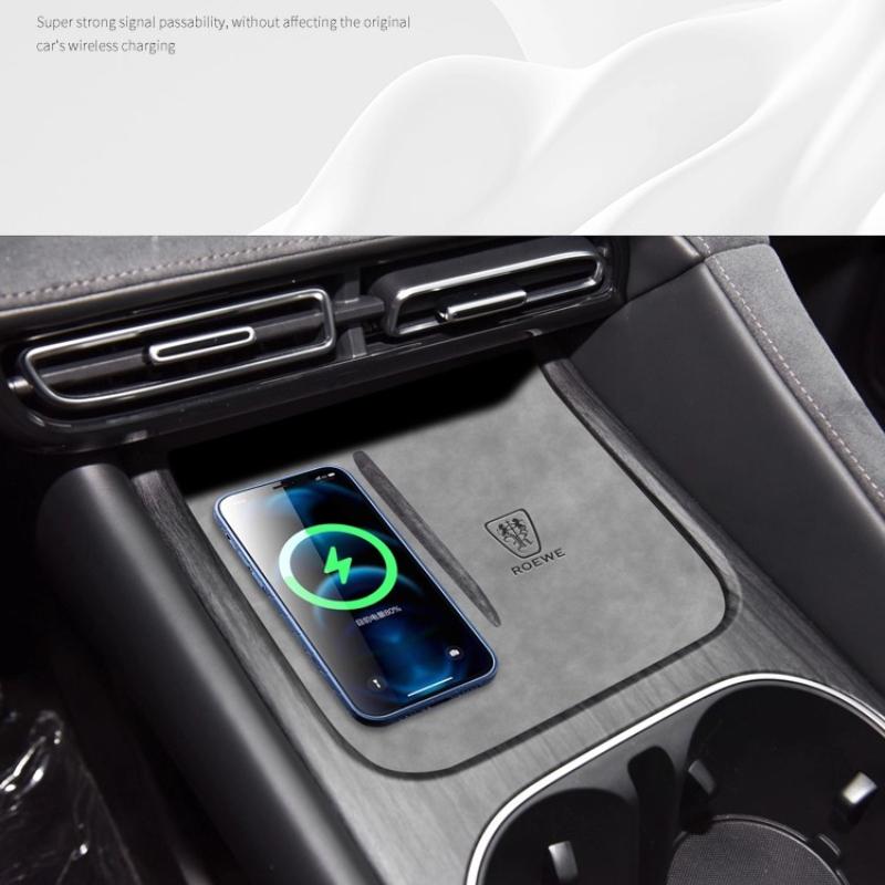Для Roewe D7 2023 Противоскользящая подставка под стакан Замшевая кожаная подставка Нескользящая прокладка для канавки двери салона автомобиля Модифицированный аксессуар