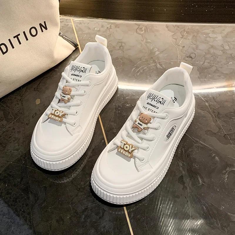 Women's Shoes Women Sneakers New Breathable Casual Fashionable Thick Soled Anti Slip Sports Board Shoes