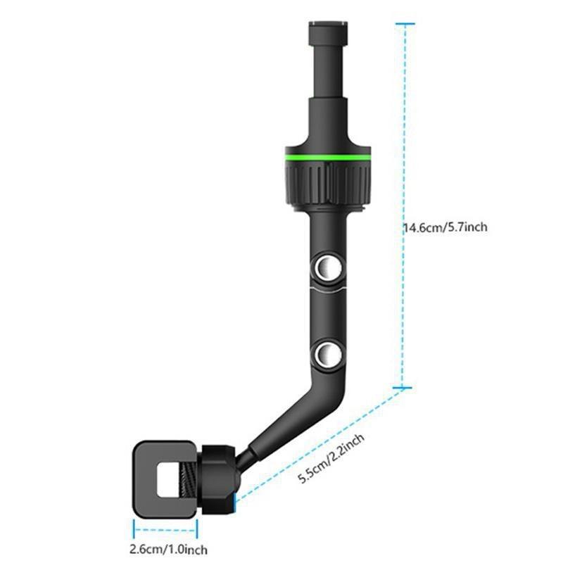 Автомобильный держатель для телефона с зеркалом заднего вида на 360 ° для телефона 4,0-6,1 дюйма, кронштейн с GPS-навигацией, держатель для телефона, подставка, регулируемая поддержка