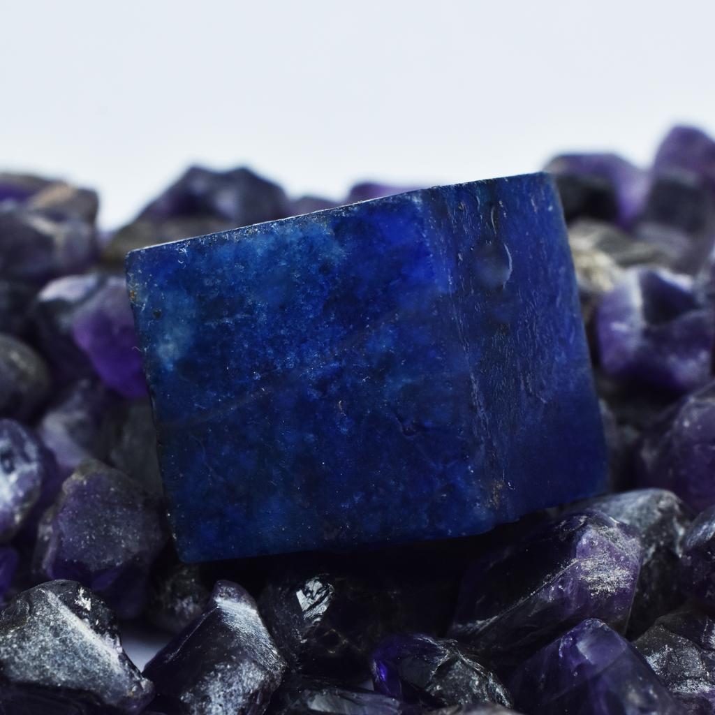 Uncut Rough 153 Carat Natural Raw Blue Tanzanite CERTIFIED Loose Gemstone